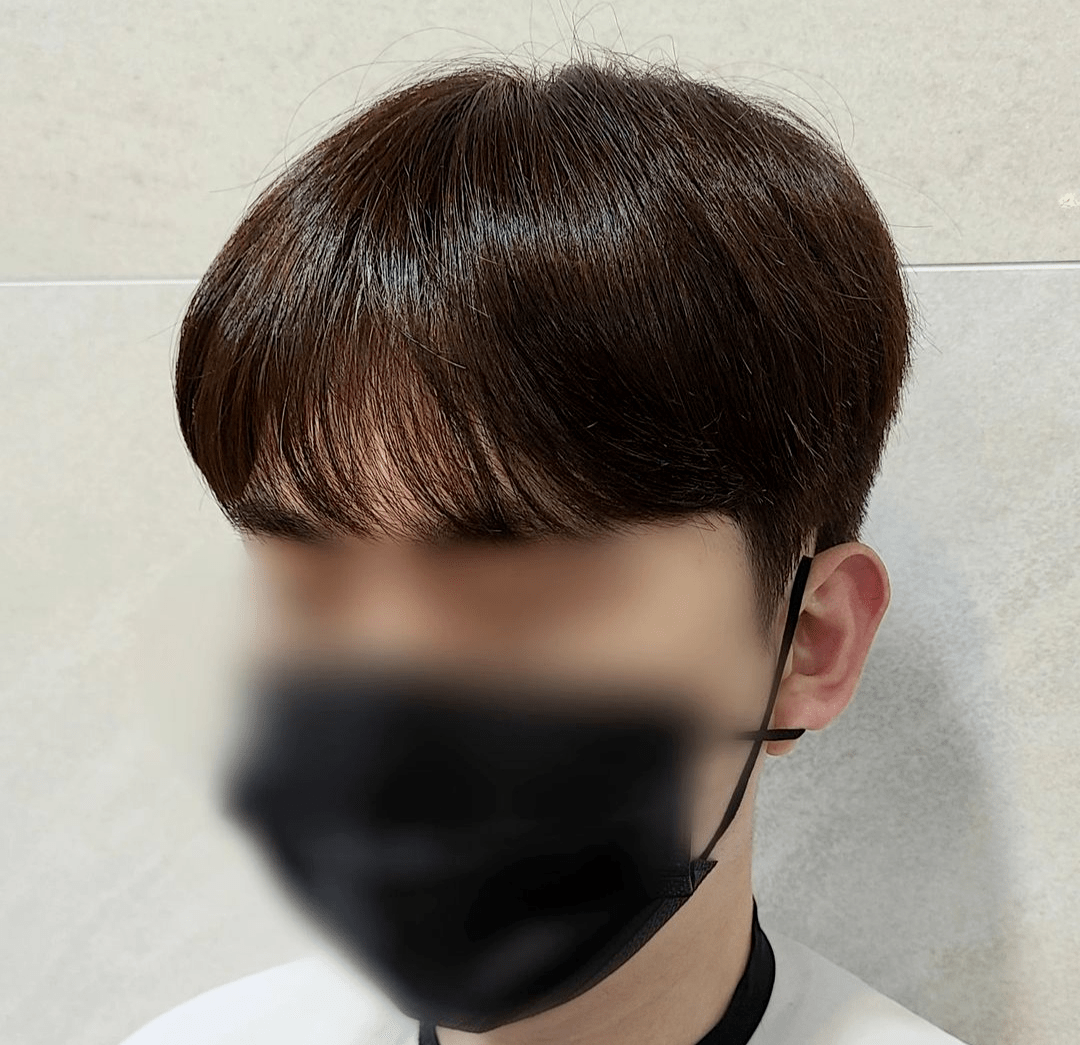 男生齐刘海发型,至少年轻五岁!