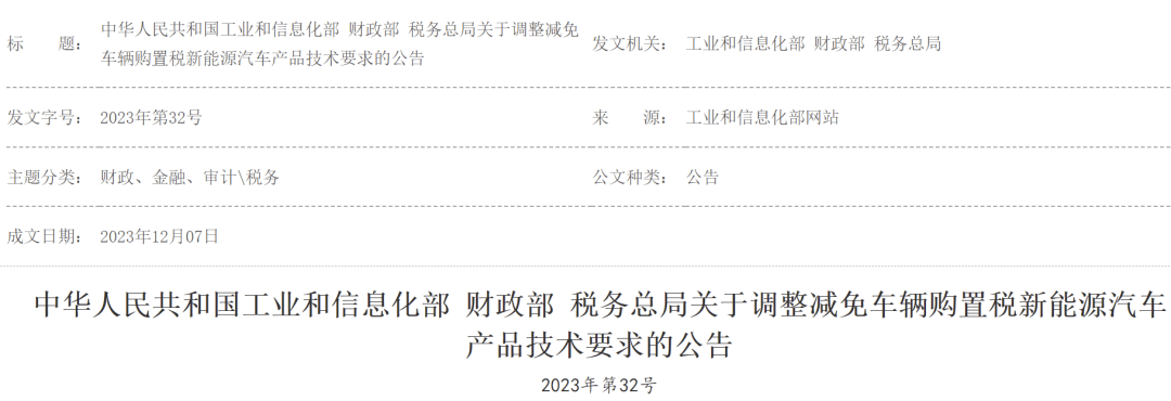 政策動態 | 一週要聞回顧 行業政策(2023年12月11日-12月17日)_搜狐