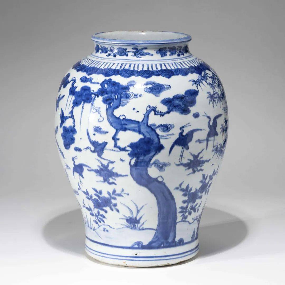 李朝/高麗 特集出品】高麗青磁象嵌桃文梅瓶 黒白象嵌桃文