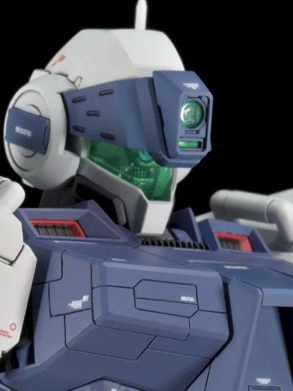 mg狙击吉姆2细节改造,还是蓝白配色好看