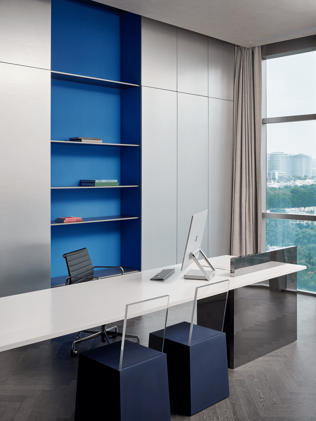 壹舍方磊新作 | 黄浦江畔,8d奇幻简约多元办公新探索——上海易成办公