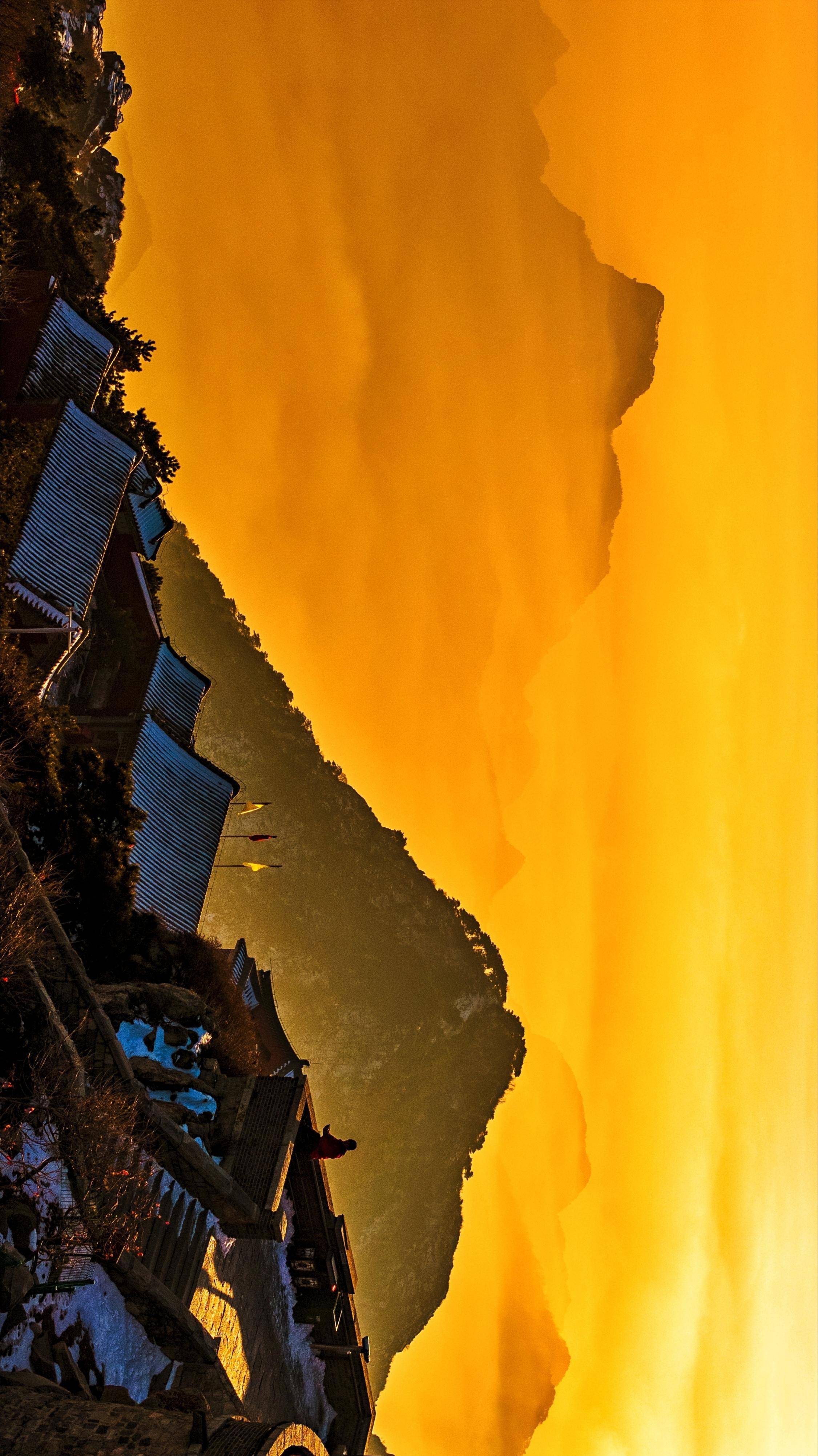 雪后泰山,尽显冬日最美画境_摄影_泰安_冰雪