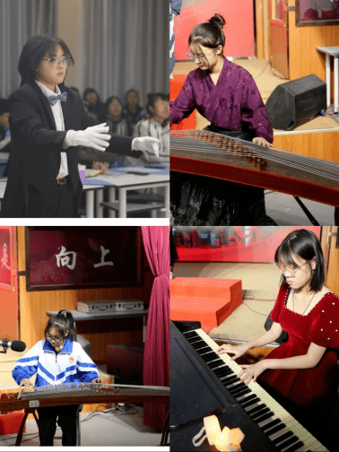 党办主任徐江洪为获得优秀奖的班级颁奖学校副校长孙忠波,张经华为