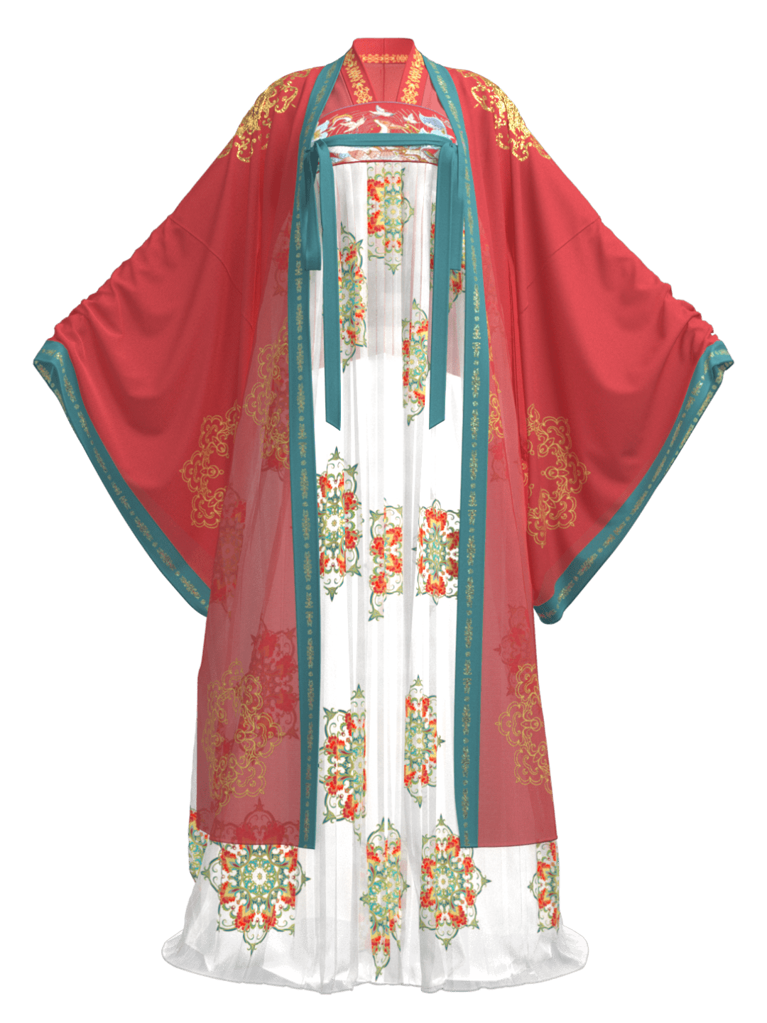 汉服设计 | browzwear虚拟汉元素服装设计大赛作品展示_传统_工作