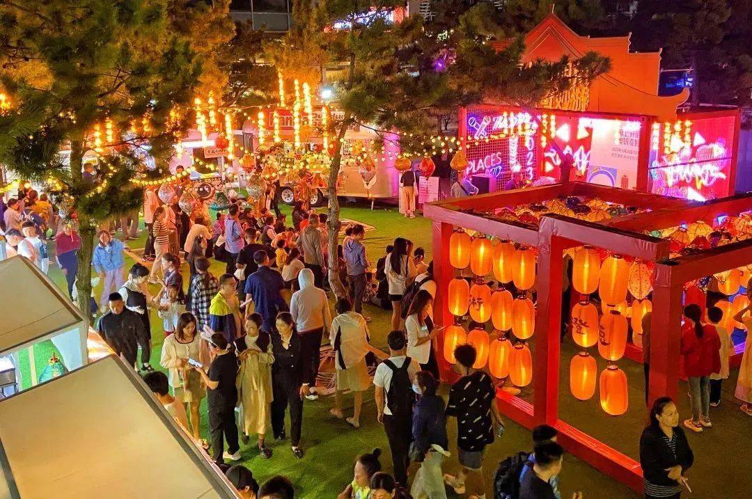 奥帆中心跨年氛围已达99%,速来!_青岛_灯光_海上