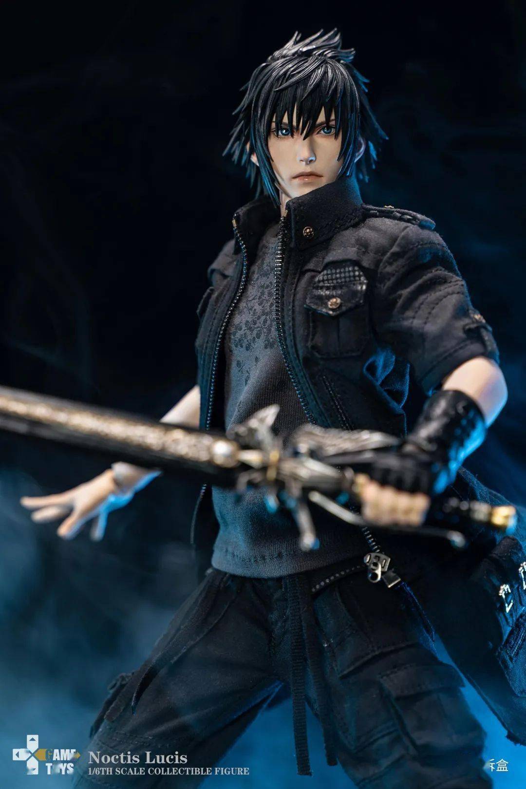 gametoys ff15诺克提斯12寸,是谁说像佐助的?_版本_黑色_配件