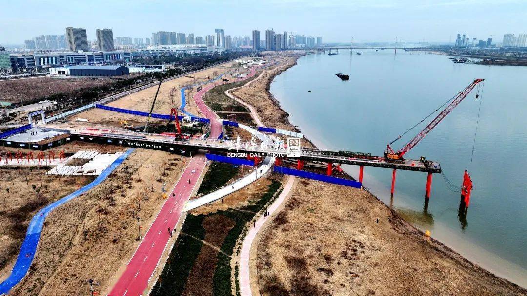 关于延安路淮河大桥!_施工_栈桥_蚌埠