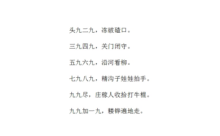 2024年“数九”时间表已出,哪天最冷?元旦或将迎来“最暖”天气?_自然_季节_气温