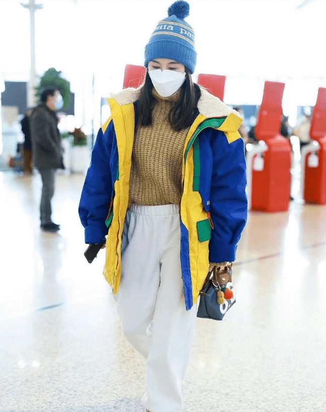 冬季穿搭还得看王子文,真不愧是小个子穿衣"鼻祖",显高又时髦_鞋子