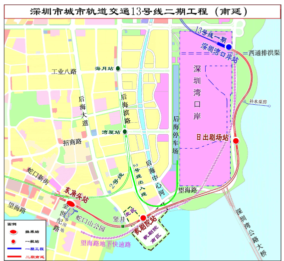 深圳地鐵至少還有8條線路將建_建設_片區_示意圖