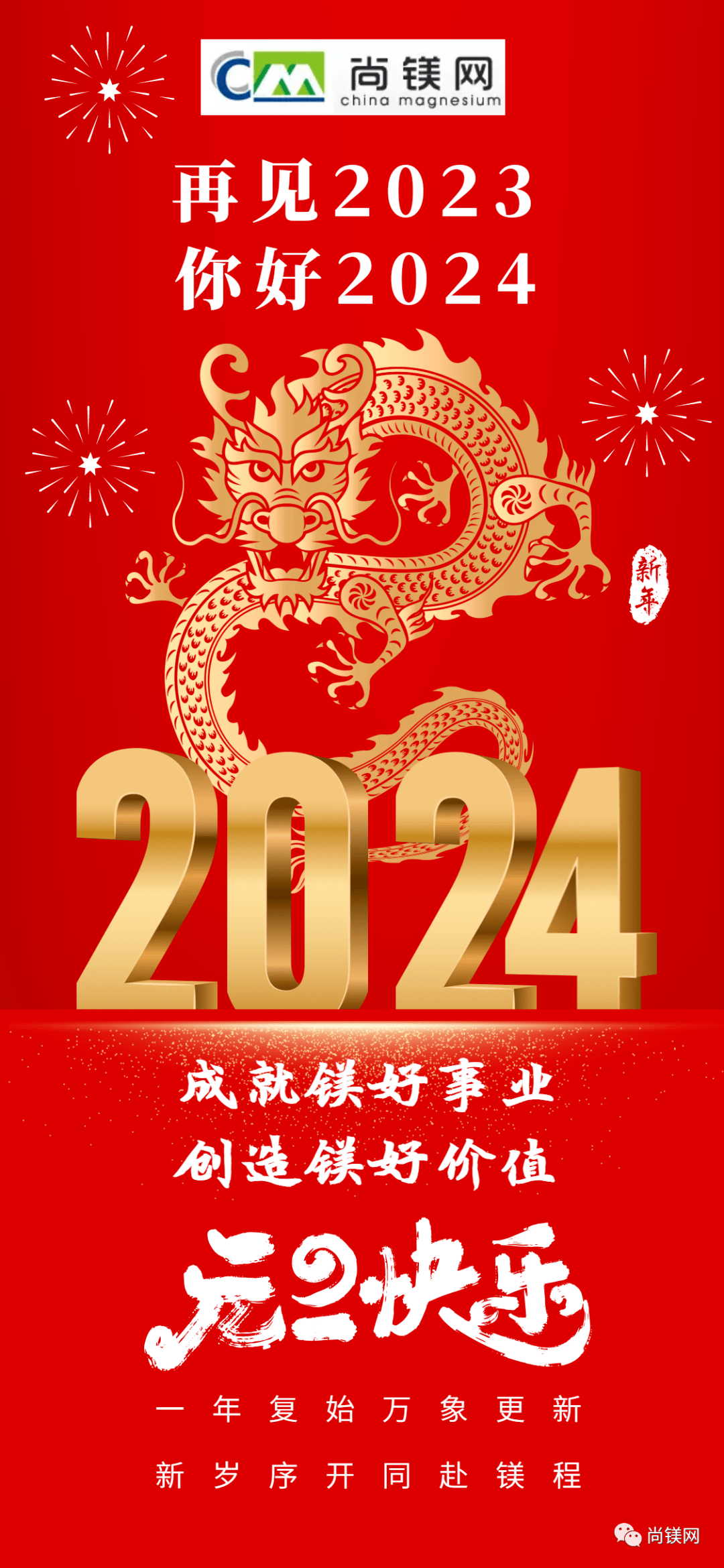 【尚镁网】新岁序开 同赴镁程!
