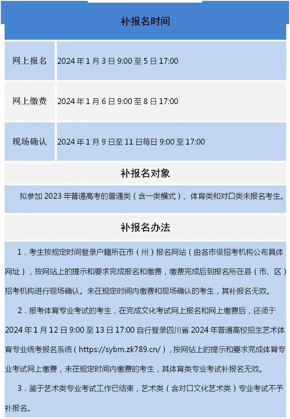 只有取得高考報名號的考生才有資格參加高職單招和對口高考,錯過高考